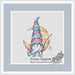 Dwarf Moon Catcher - PDF Cross Stitch Pattern - Wizardi