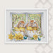 Easter bunnies Cross stitch pattern Rabbits Cross Stitch pdf Spring cross stitch pattern Modern Counted cross stitch Animal cross stitch - Wizardi