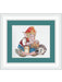 Elf with Hedgehog SP-04 Counted Cross-Stitch Kit - Wizardi