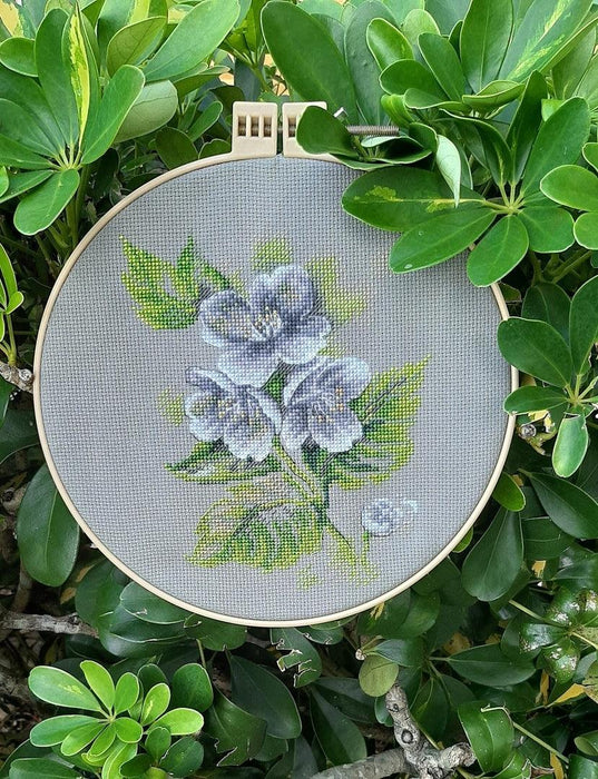 Evening Aroma. Pansies - PDF Cross Stitch Pattern - Wizardi