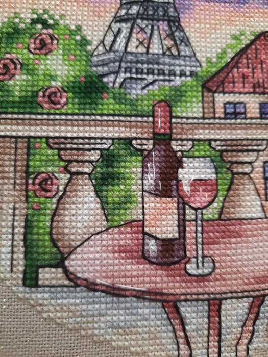 Evening in Paris - PDF Cross Stitch Pattern - Wizardi