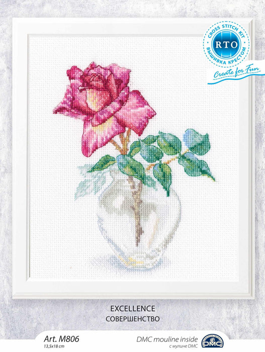 Excellence M806 Counted Cross Stitch Kit - Wizardi