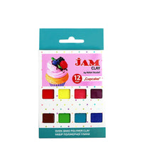 Rosa Talent Cup Cake - Polymer Clay Set. 12*0.04 lb. Jam Clay.