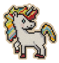 Fancy Unicorn CSW345 Diamond Painting on Plywood Kit - Wizardi