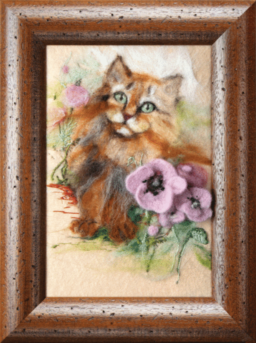 Felting kit V-39C "Pretty" - Wizardi