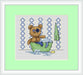 First Bath - PDF Free Cross Stitch Pattern - Wizardi