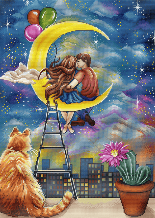 First Love - PDF Cross Stitch Pattern - Wizardi