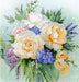 Floral bouquet B2370L Counted Cross-Stitch Kit - Wizardi