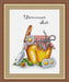 Flower Honey - PDF Cross Stitch Pattern - Wizardi