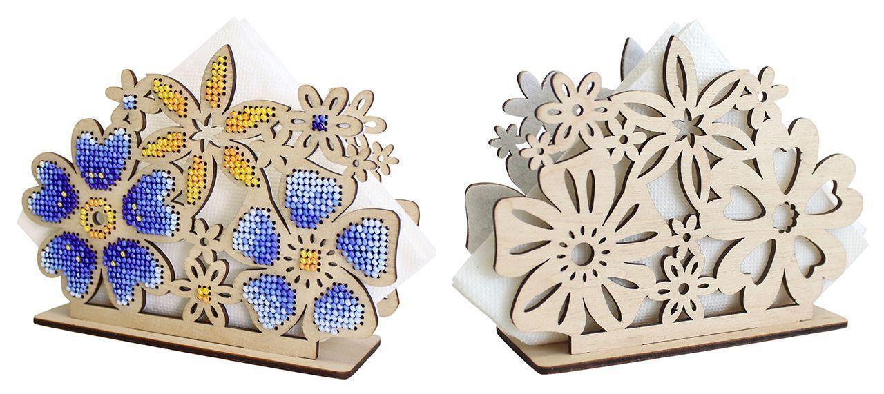 Flower Meadow. Napkin Holder O-044 - Wizardi