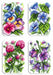 Flower Symphony P-491 / SR-491 Plastic Canvas Counted Cross Stitch Kit - Wizardi