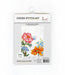 Flowers and Butterfly BU4019L Counted Cross-Stitch Kit - Wizardi