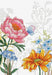 Flowers and Butterfly BU4019L Counted Cross-Stitch Kit - Wizardi