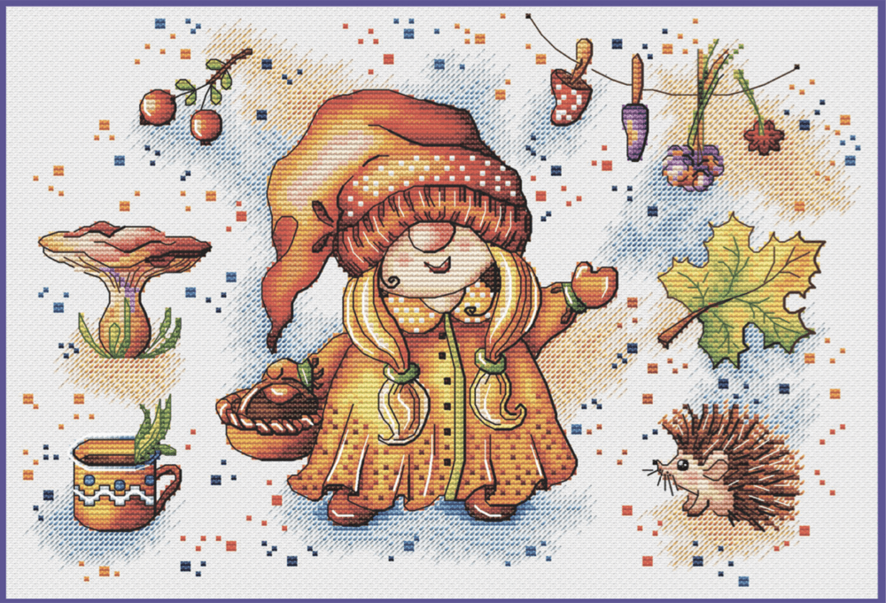 Forest Sampler - PDF Cross Stitch Pattern - Wizardi