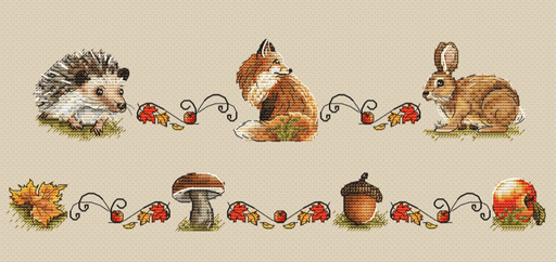 Forest Story Sampler - PDF Cross Stitch Pattern - Wizardi