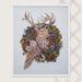 Forest Symphony. Magnificent Deer with Owl - PDF Cross Stitch Pattern - Wizardi