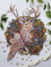 Forest Symphony. Magnificent Deer with Owl - PDF Cross Stitch Pattern - Wizardi