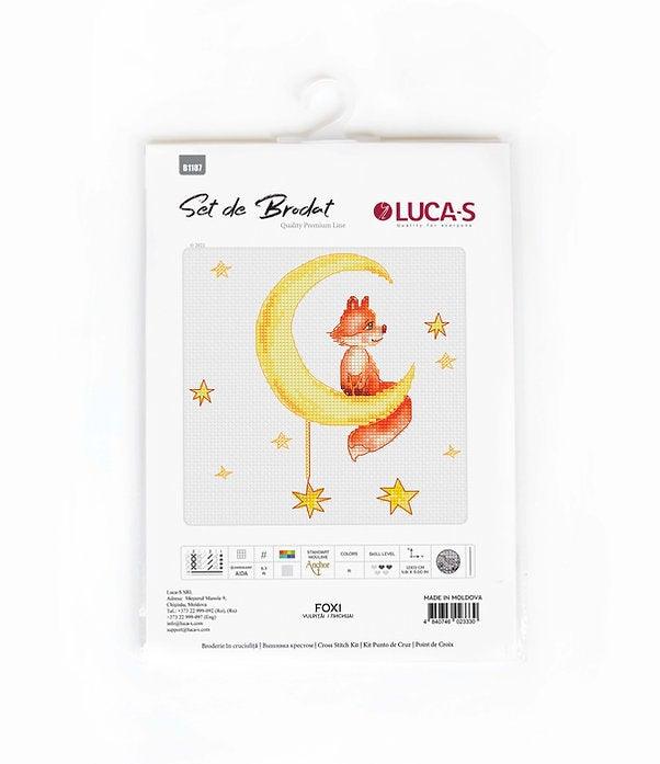 Fox 1 B1187L Counted Cross-Stitch Kit - Wizardi