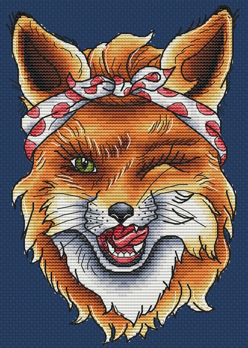 Fox Alice - PDF Cross Stitch Pattern - Wizardi