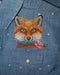 Fox Cross Stitch on Clothes kit B-242 / SV-242 - Wizardi