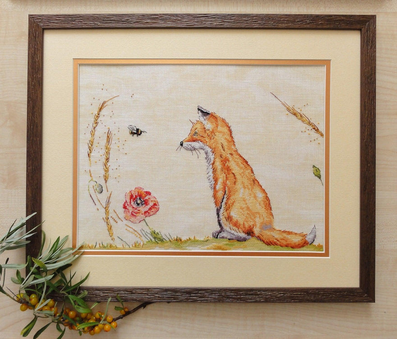 Fox Cross stitch pattern Funny Cross Stitch pdf Modern cross stitch pattern Nursery cross stitch Woodland animal cross stitch - Wizardi