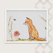 Fox Cross stitch pattern Funny Cross Stitch pdf Modern cross stitch pattern Nursery cross stitch Woodland animal cross stitch - Wizardi