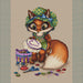 Fox. Needlewoman - PDF Cross Stitch Pattern - Wizardi