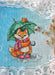 Fox Under Umbrella - PDF Cross Stitch Pattern - Wizardi