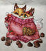 Foxes Cubs in Love - PDF Cross Stitch Pattern - Wizardi