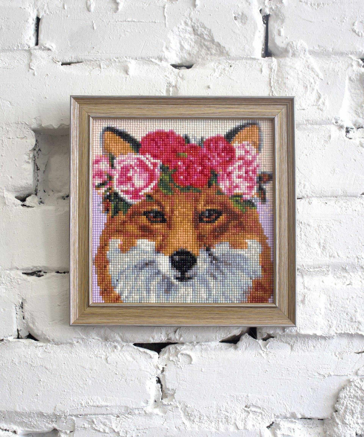 Foxy Lady CS271 7.9 x 7.9 inches Crafting Spark Diamond Painting Kit - Wizardi