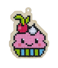 Fruit Muffin WWP304 Diamond Painting on Plywood Kit - Wizardi