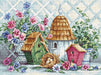 Garden Nesting B2396L Counted Cross-Stitch Kit - Wizardi