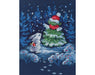 Gift for a Christmas tree M973 Counted Cross Stitch Kit - Wizardi