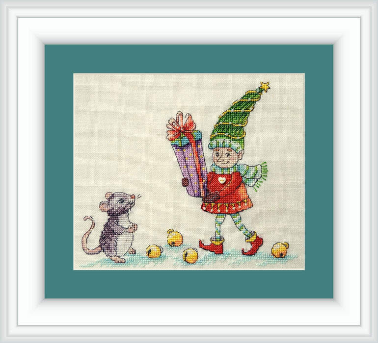 Gift from the Mouse PR-23 Counted Cross-Stitch Kit - Wizardi