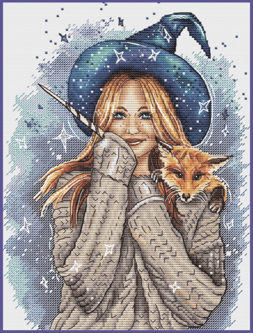 Ginger Magic - PDF Cross Stitch Pattern - Wizardi