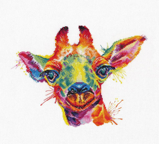 Giraffe 1434 Counted Cross Stitch Kit - Wizardi