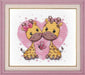 Giraffes in Love 1275 Counted Cross Stitch Kit - Wizardi