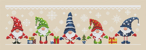 Gnomes - PDF Cross Stitch Pattern - Wizardi