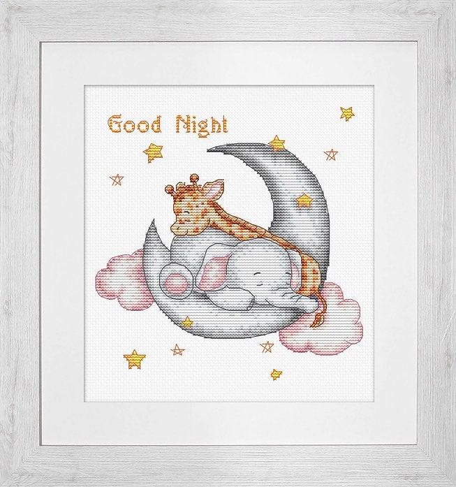 Good night B1192L Counted Cross-Stitch Kit - Wizardi