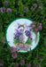 Goose with Violet Flowers - PDF Cross Stitch Pattern - Wizardi