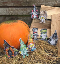 Halloween Dwarfs - PDF Cross Stitch Pattern - Wizardi