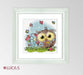 Happy Owl B1401L Counted Cross-Stitch Kit - Wizardi