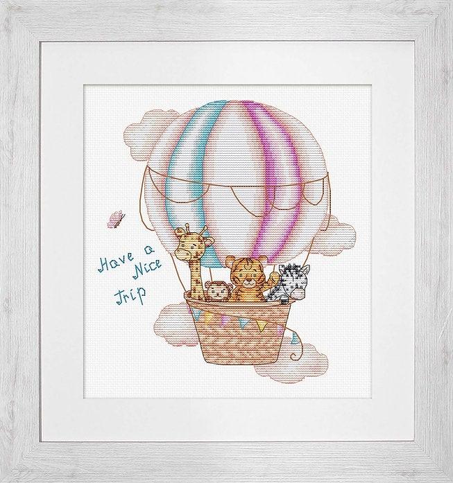 Have a nice trip B1191L Counted Cross-Stitch Kit - Wizardi