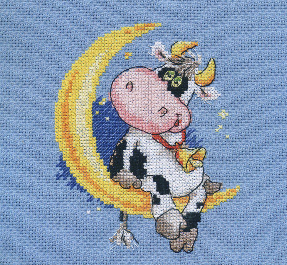 Have a sweet dreams! 0-117 Counted Cross-Stitch Kit - Wizardi