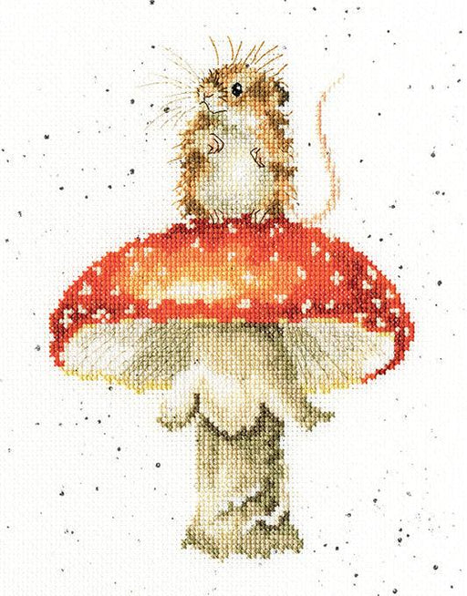 He's A Fun-gi XHD74 Counted Cross Stitch Kit - Wizardi