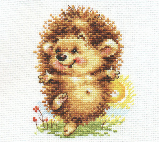 Hello New Day! 0-124 Counted Cross-Stitch Kit - Wizardi