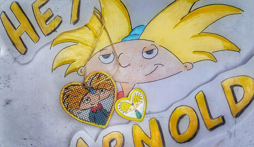 Hey Arnold - Free PDF Cross Stitch Pattern - Wizardi