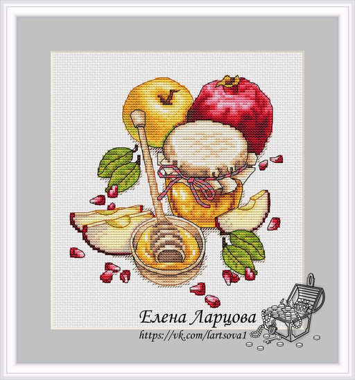 Honey - PDF Cross Stitch Pattern - Wizardi