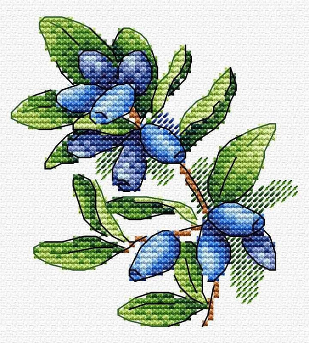 Honeysuckle SM-600 Counted Cross Stitch Kit - Wizardi