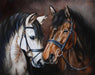 Horse Tenderness WD2469 14.9 x 18.9 inches Wizardi Diamond Painting Kit - Wizardi